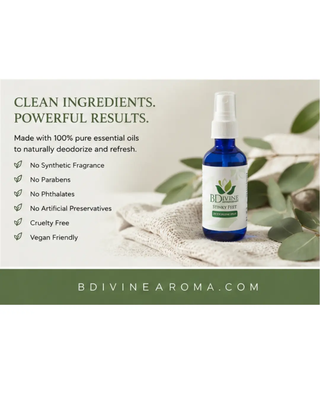 Stinky Feet Deodorizing Spray