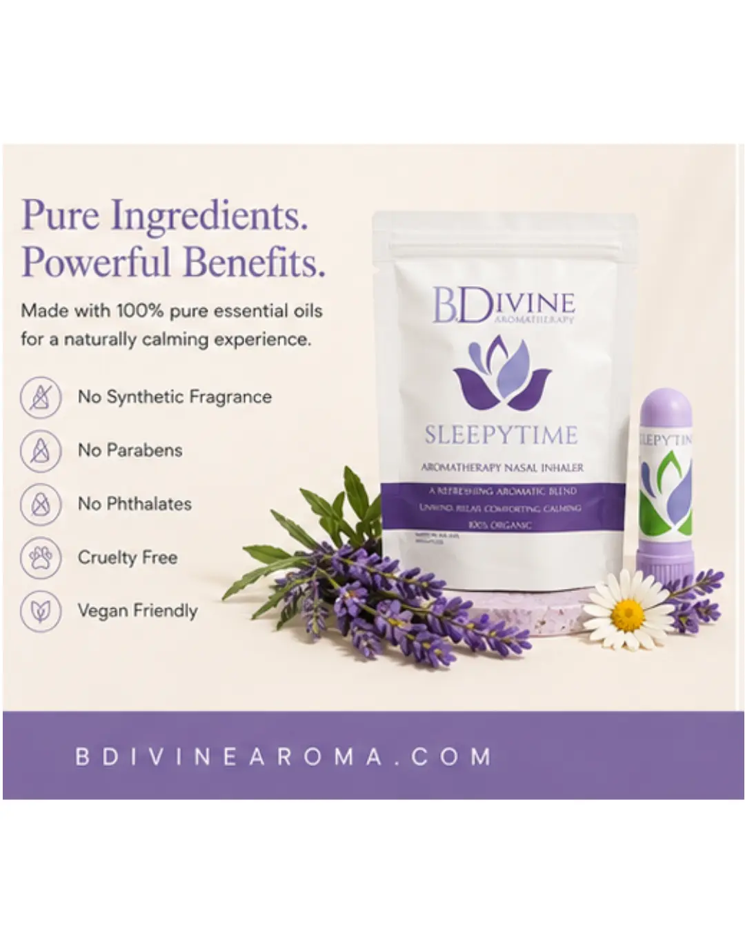 Sleepytime Essential Oil Inhaler