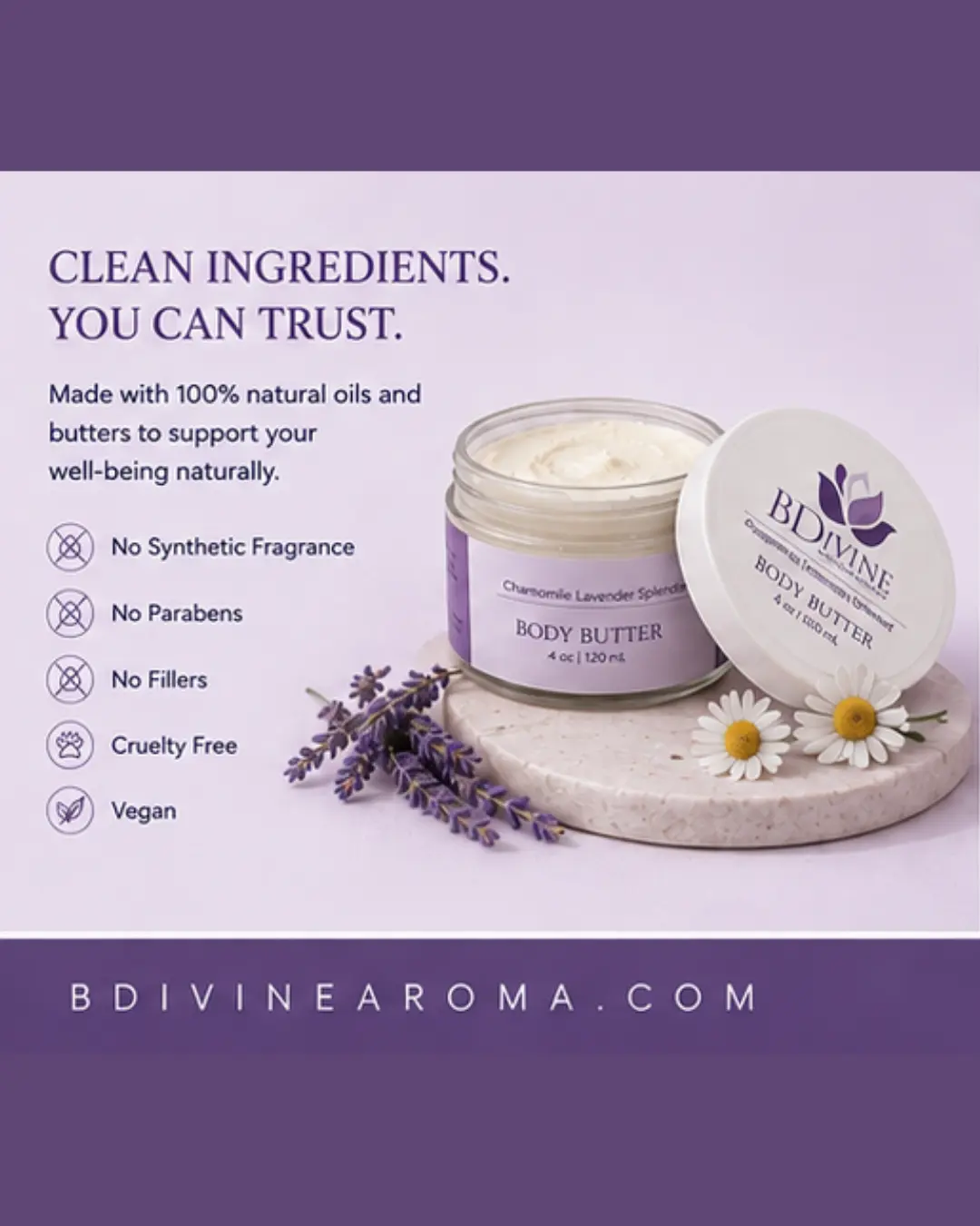 Lavender-Chamomile Body Butter