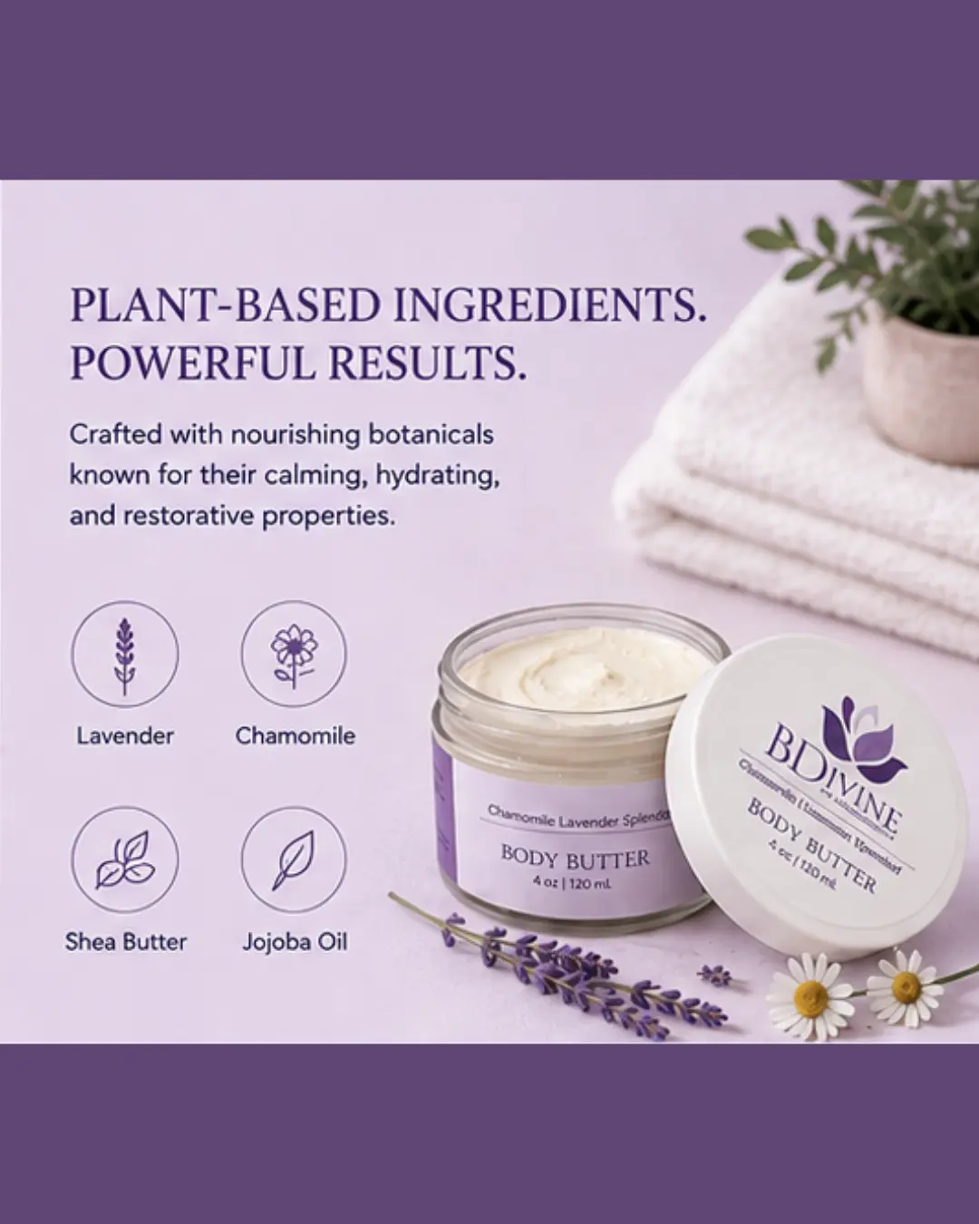 Lavender-Chamomile Body Butter