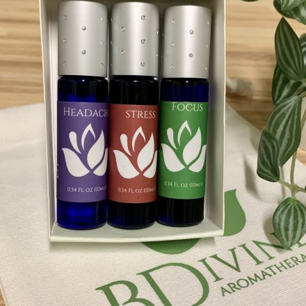 essential oil roll on gift box set