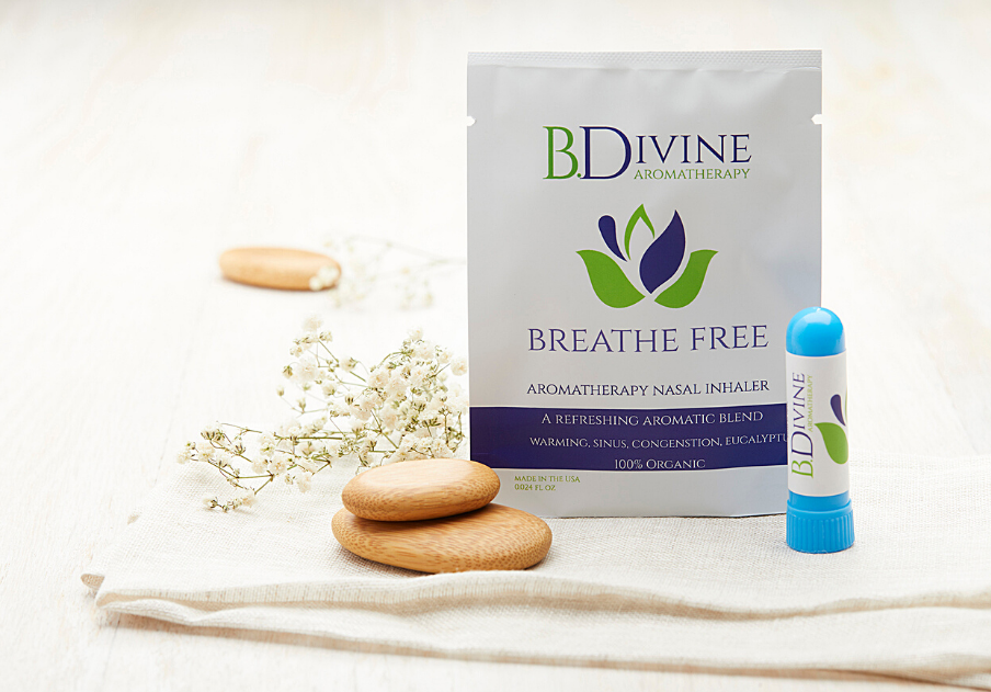 Breathe-Free Aromatherapy Inhaler