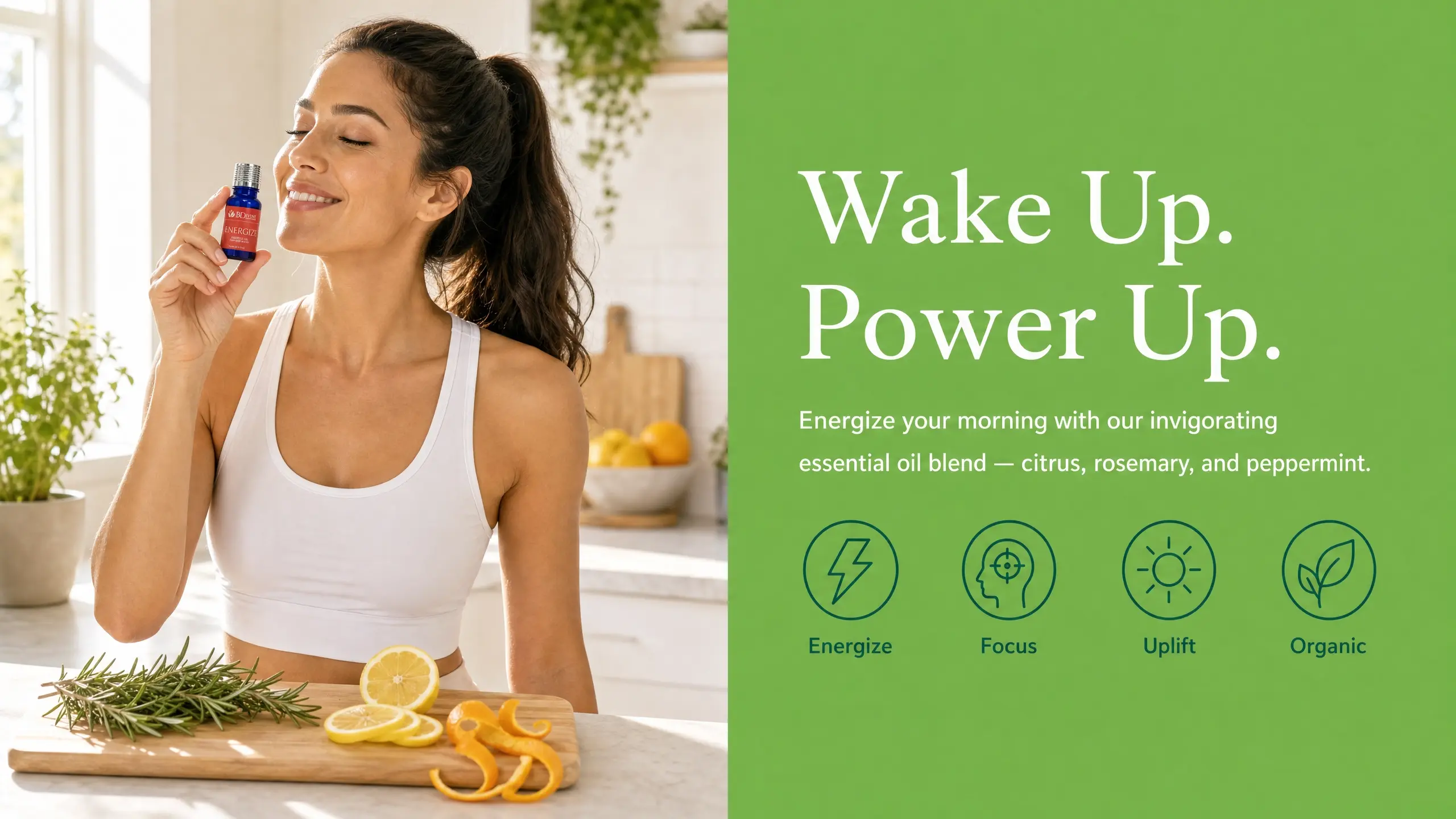 Energize Essential Oil Diffuser Blend