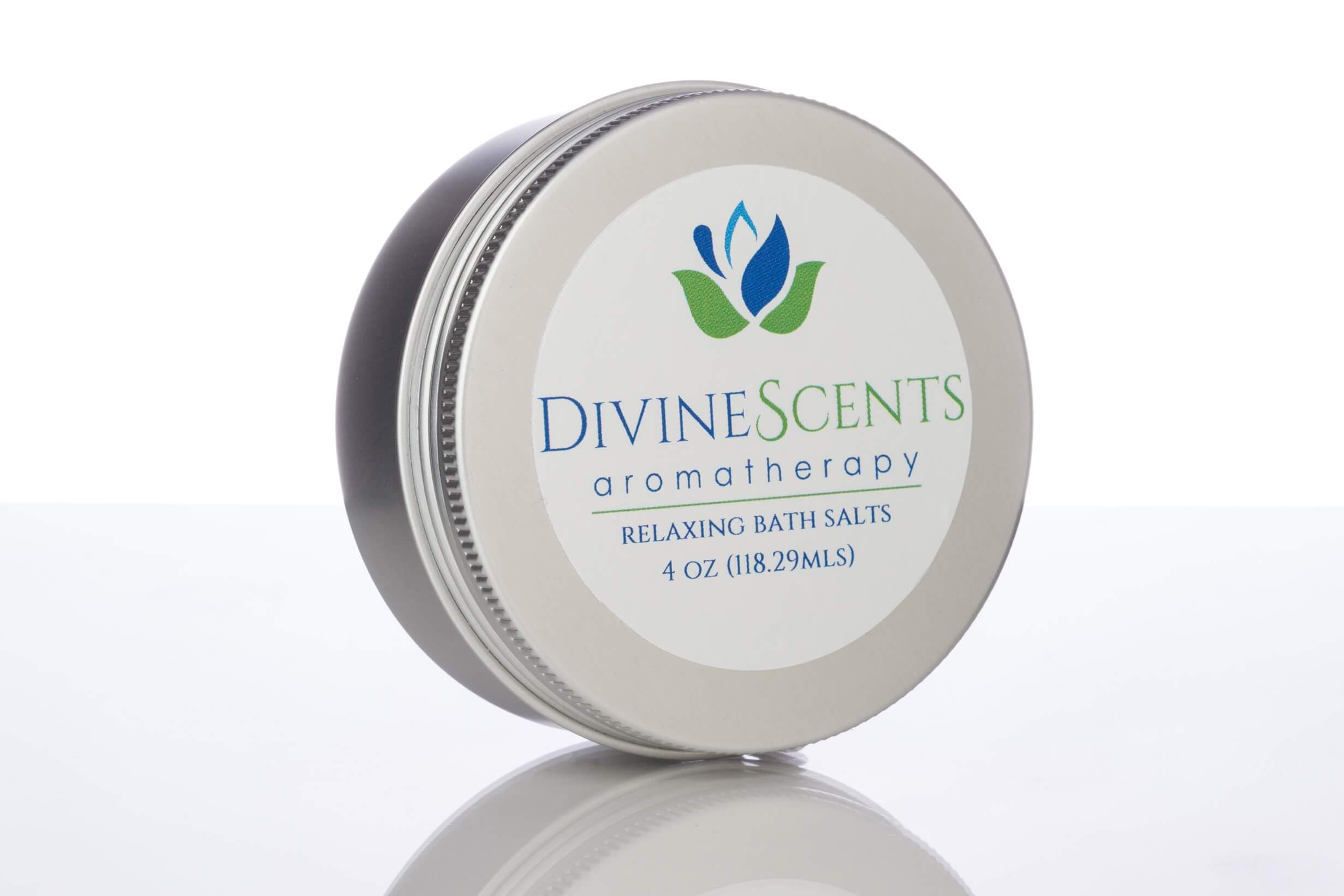 relaxing bath salts B. Divine Aromatherapy