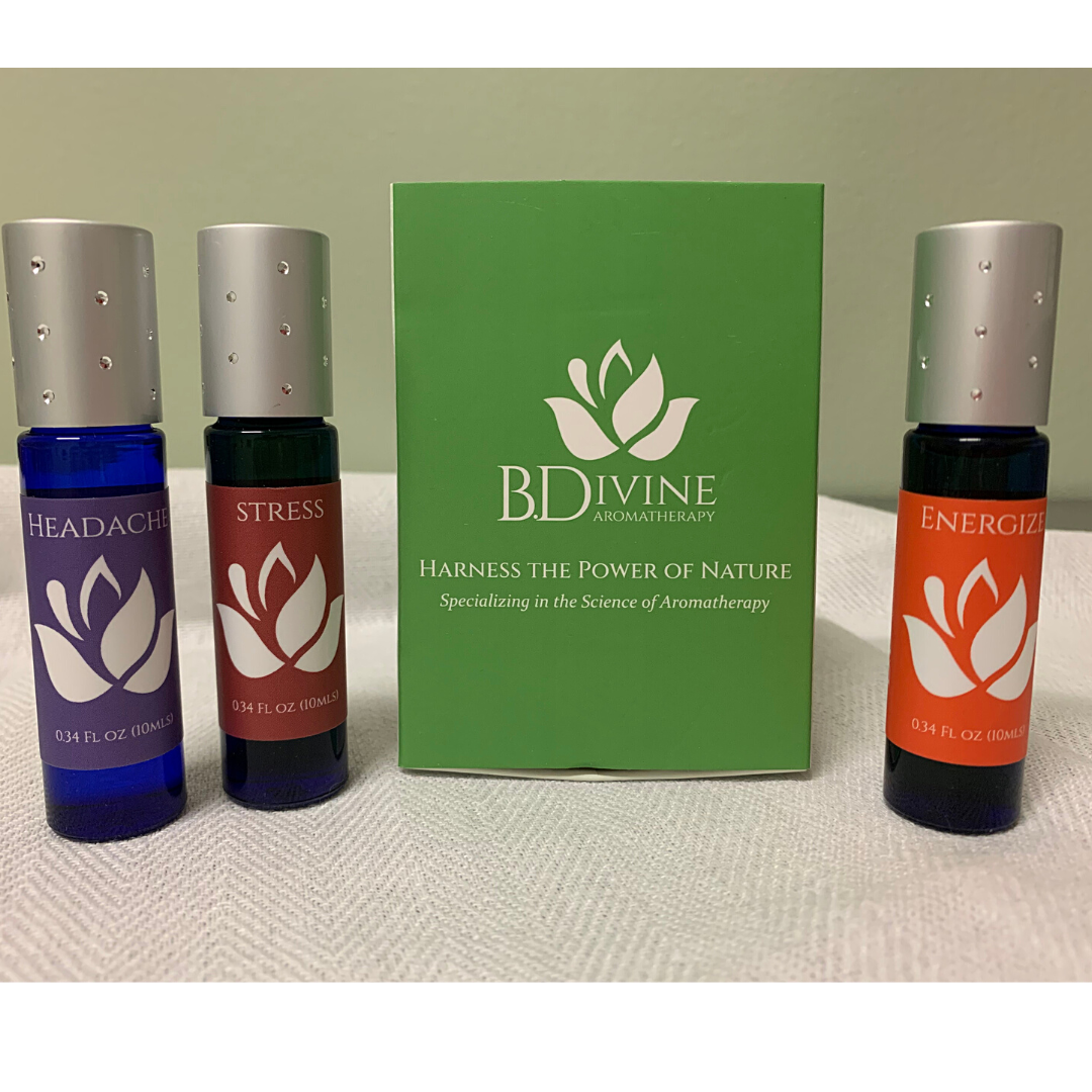 Roll On Aromatherapy box set B. Divine Aromatherapy
