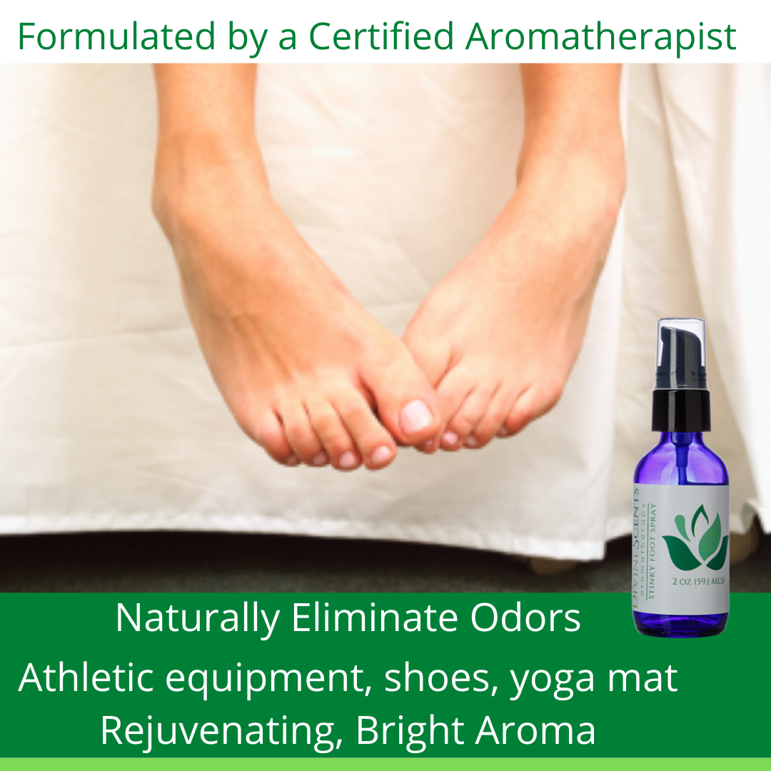 Stinky Feet Deodorizing Spray | B. Divine Aromatherapy