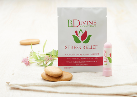 Stress Relief Essential Oil Aromatherapy Inhaler