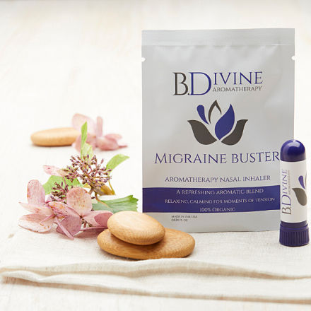 Migraine Buster Essential Oil Inhaler Stick