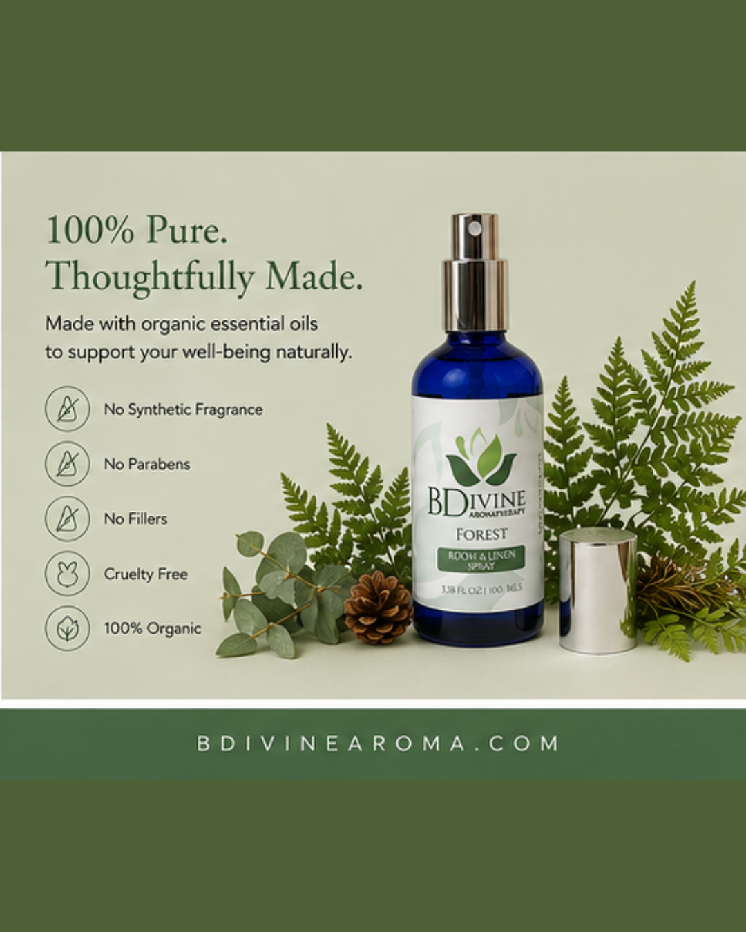 Forest Aromatherapy Room Spray