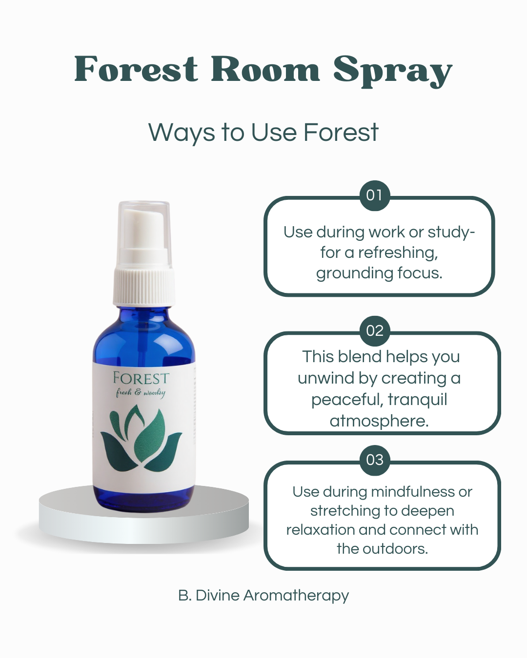 Forest Aromatherapy Room Spray