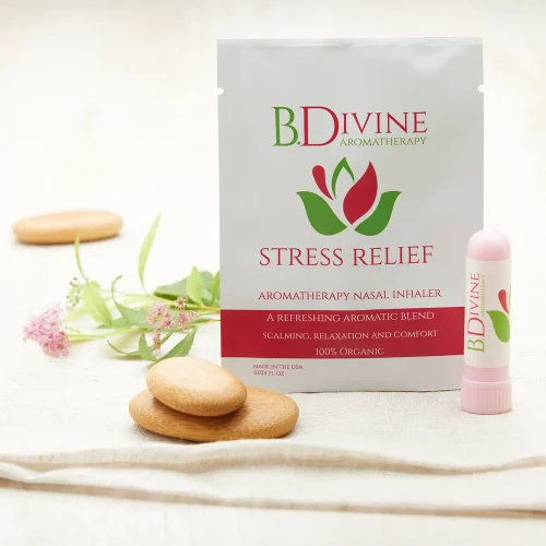 Stress Relief Essential Oil Aromatherapy Inhaler