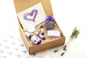 Lavender Aromatherapy gift box.