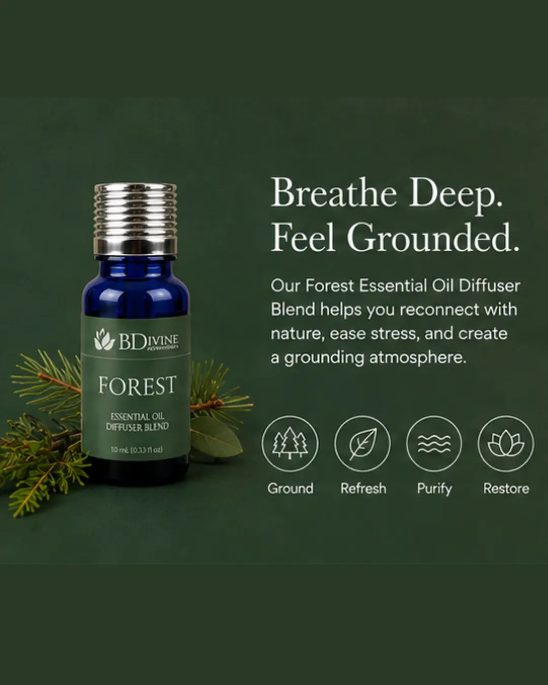 Forest Essential Oil Diffuser Blend