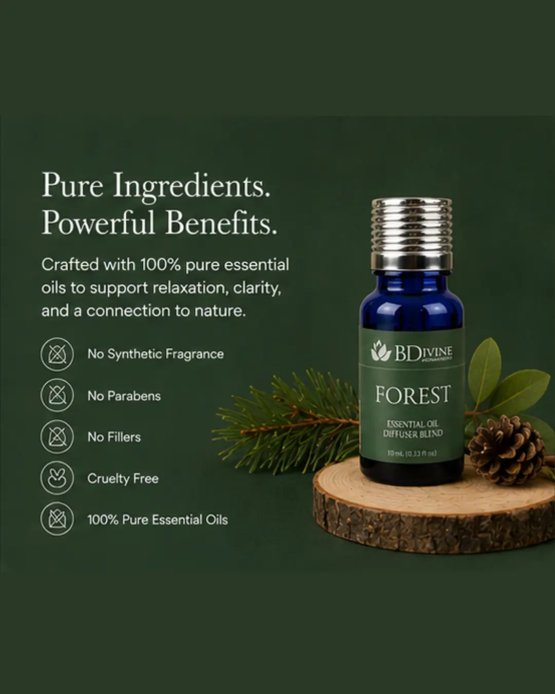Forest Essential Oil Diffuser Blend