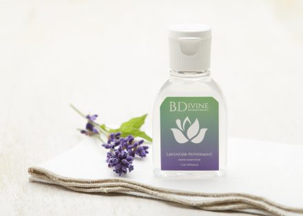 Lavender Peppermint hand sanitizer