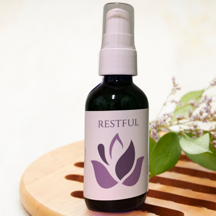 Restful aromatherapy body oil