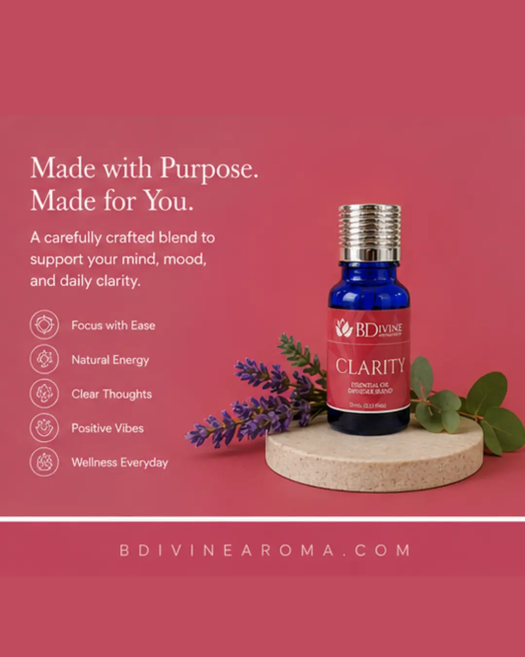Clarity Essential Oil Diffuser Blend