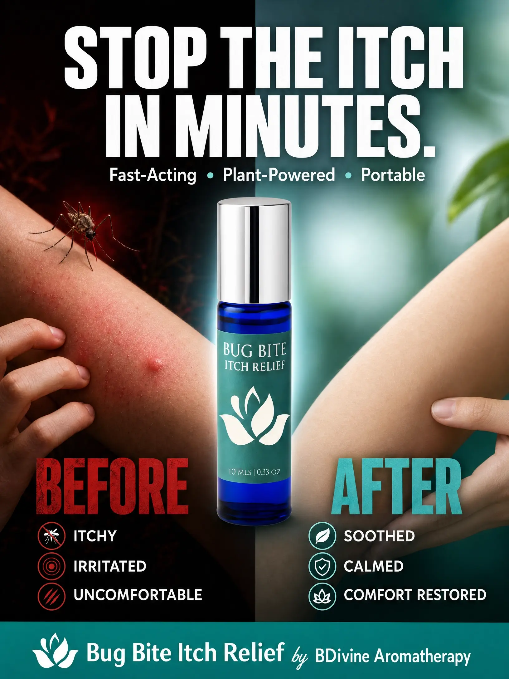 Bug Off Body Oil