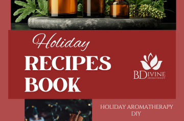 Holiday Essential Oil DIY Recipe Book