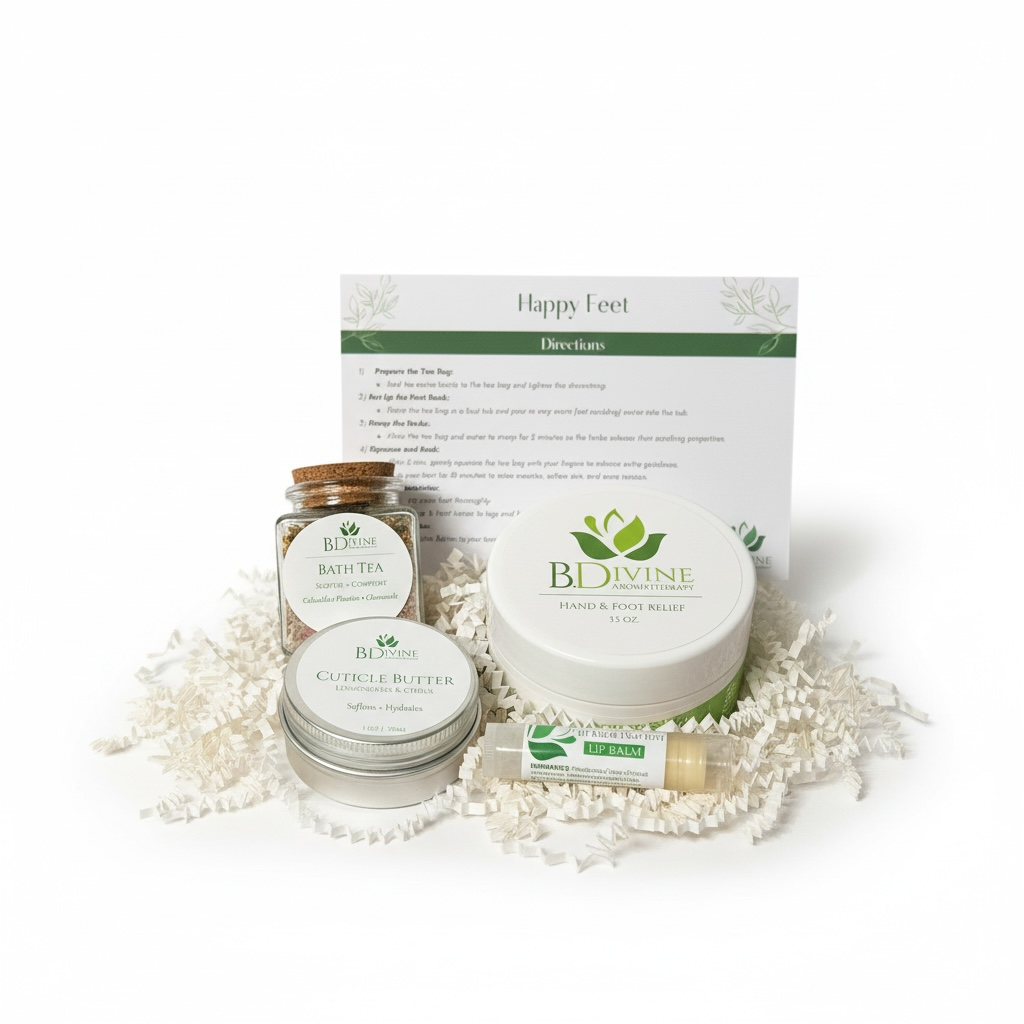 Happy Feet Natural Foot Care Gift Box