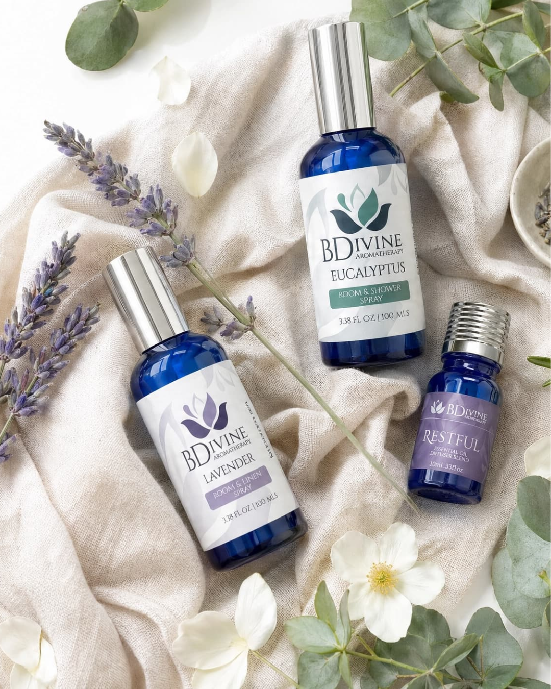 B. Divine Aromatherapy Hero Image